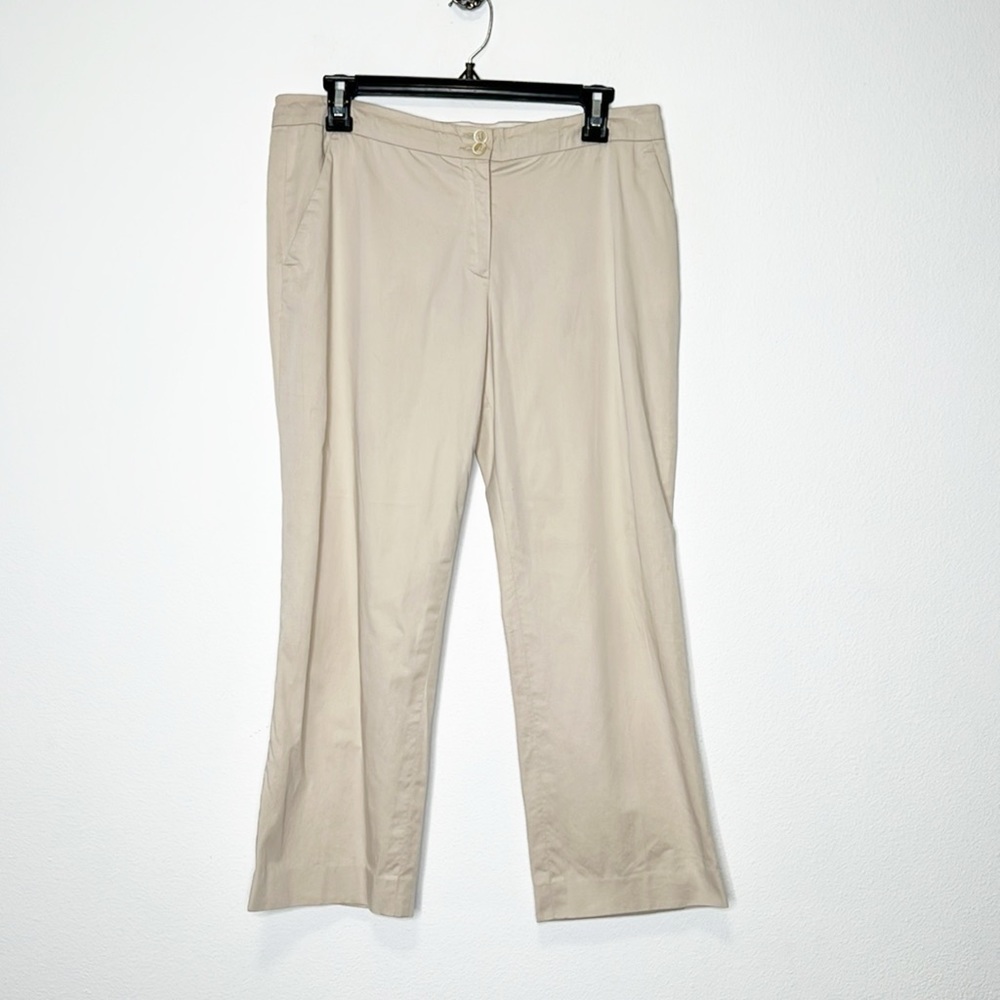 Etro Beige Cropped Pants View 5
